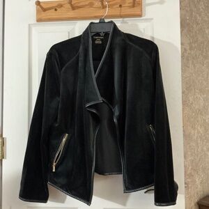 Calvin Klein velour jacket
